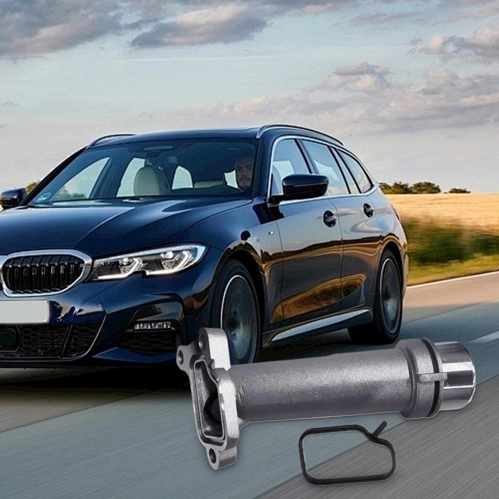 Auto Repair Shop - ข้อต่อท่อน้ำหล่อเย็นสำหรับ BMW ทำจากอะลูมิเนียมอัลลอยด์คุณภาพสูง ใช้ได้กับท่อฮีตเตอร์ สำหรับซ่อมรถยนต์ ร้านซ่อมรถ