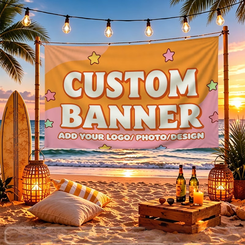 Auto Repair Shop Banners - ธงแบนเนอร์แบบกำหนดเอง เหมาะสำหรับโลโก้หรือภาพที่ออกแบบเอง ร้านซ่อมรถยนต์ งานรับปริญญา การโฆษณาเชิงพาณิชย์ และการส่งเสริมการขาย