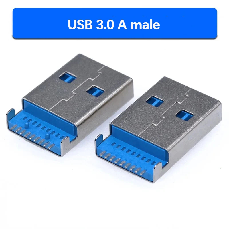 Transmission Jack Adapter - 10PCS USB 3.0 ประเภทปลั๊กตัวเชื่อมต่อ 9 ขา