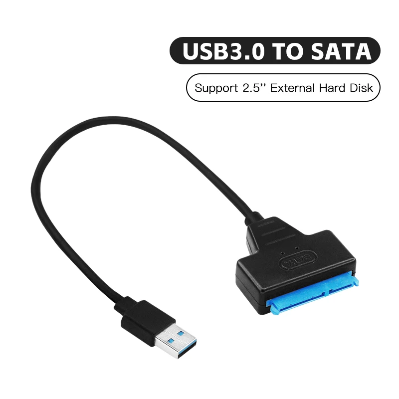 Transmission Jack Adapter - USB 3.0 ถึงสายเคเบิล SATA รองรับ 2.5