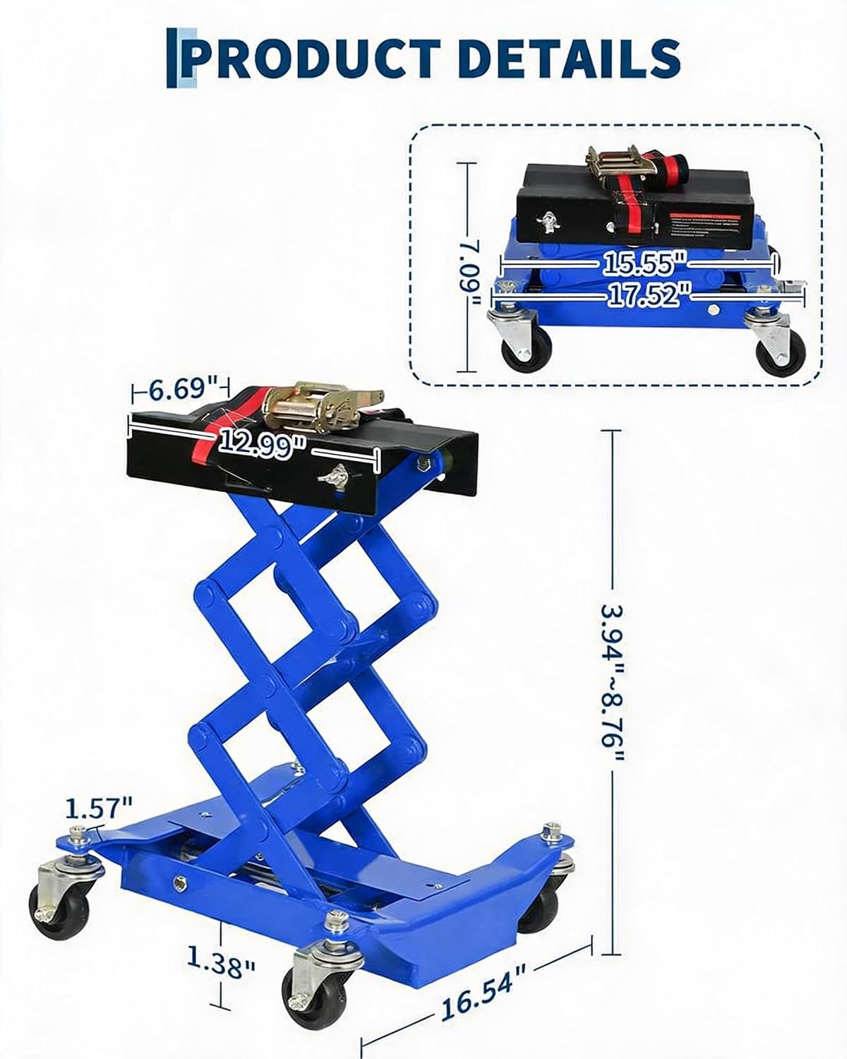 แจ็คยกยานยนต์ Tacleekii Transm - Transmission Jack Adapter บทวิจารณ์และราคา