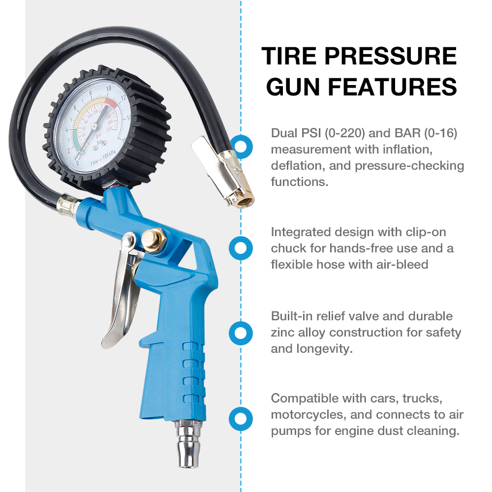 เกจวัดแรงดันลมยางแบบอินเทอร์เฟ - Spring Compressor Tool บทวิจารณ์และราคา