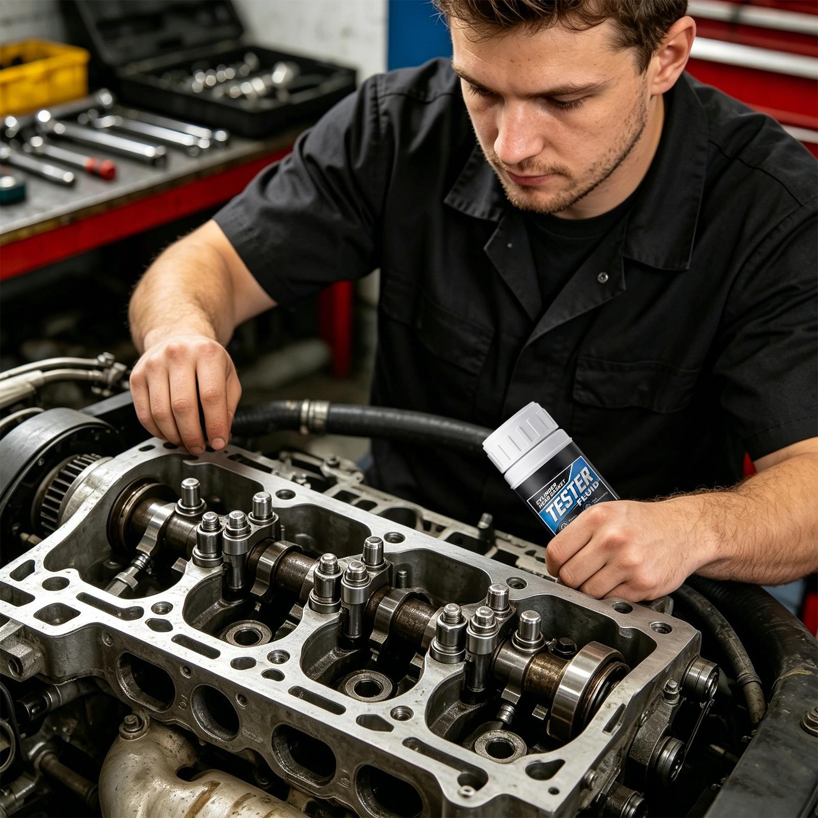 น้ำยาทดสอบการรั่วไหลของระบบการ - Auto Repair Shop บทวิจารณ์และราคา