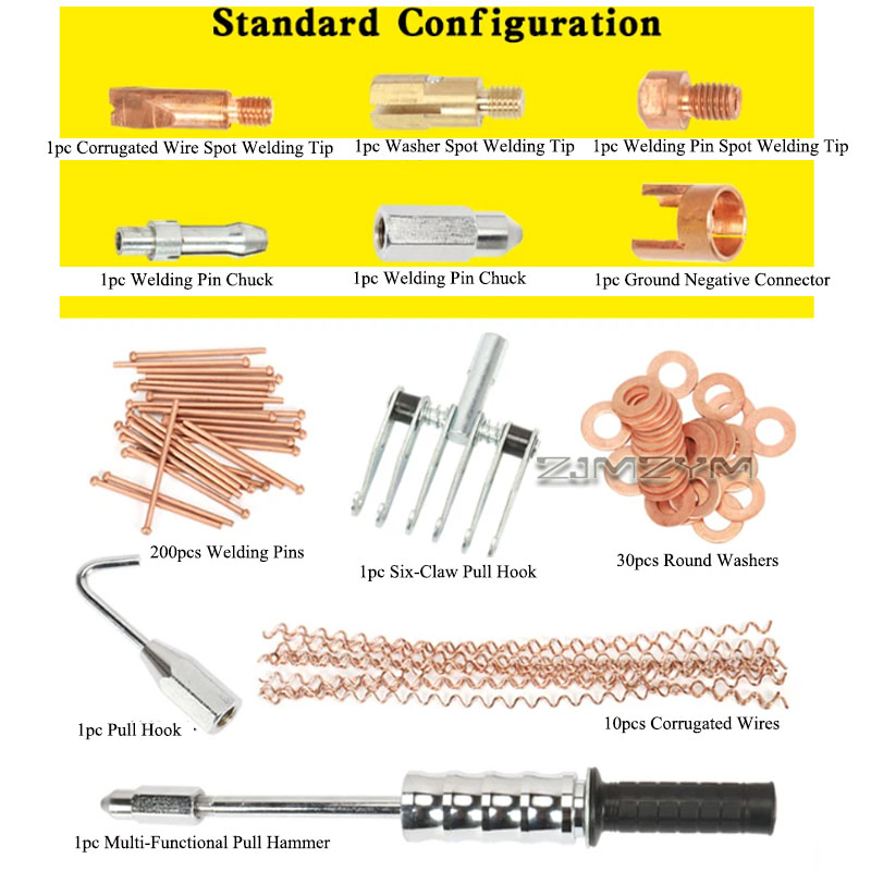 เครื่องเชื่อมจุดดึงตัวถังรถยนต - Dent Repair Puller บทวิจารณ์และราคา