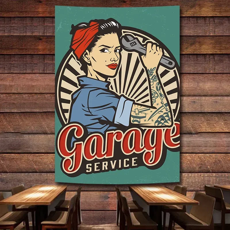 บริการโรงรถ Vintage ซ่อมรถยนต์ - Auto Repair Shop Banners บทวิจารณ์และราคา