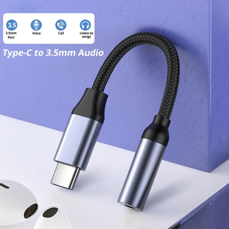 USB Type C ถึง3.5mm AUX Adapte - Transmission Jack Adapter บทวิจารณ์และราคา