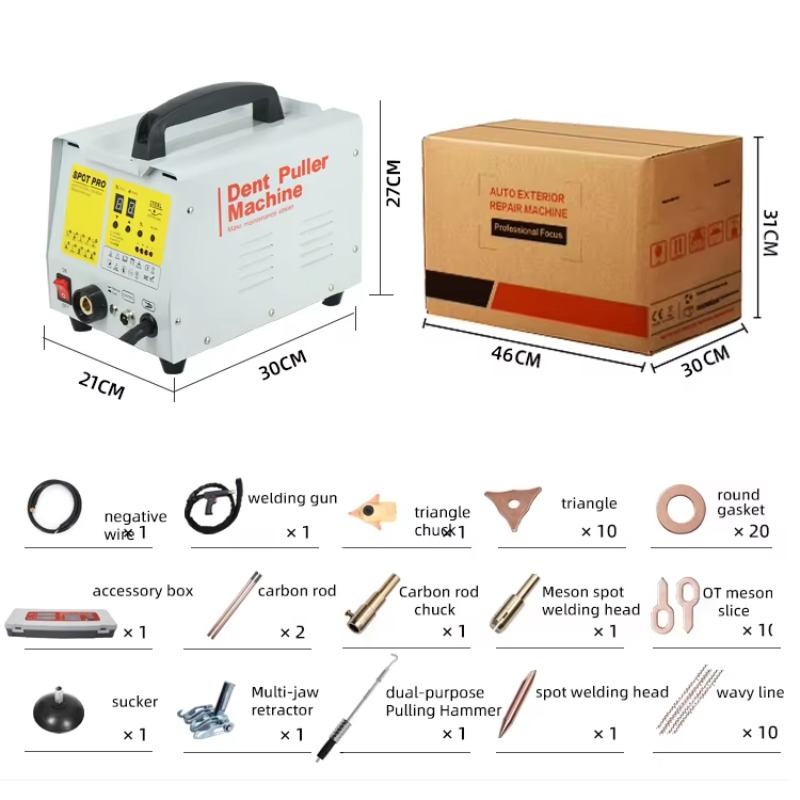 เครื่องเชื่อมจุดซ่อมรอยบุบตัวถ - Dent Repair Puller บทวิจารณ์และราคา